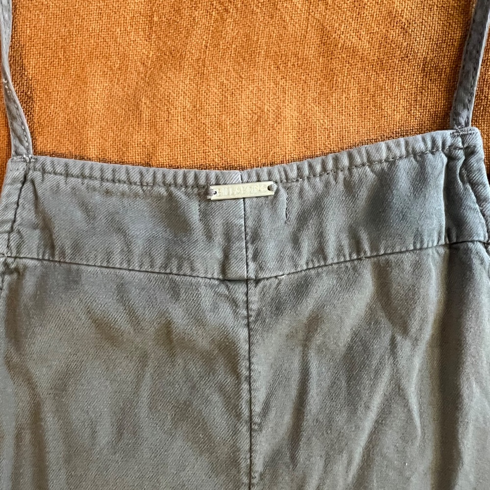 Billabong Wild Pursuit Romper Overall Mini Short Olive Green Sz Medium - Picture 4 of 8